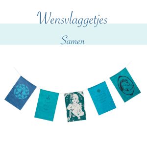 Vlaggetjes samen